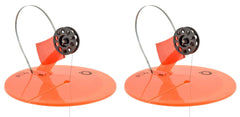 Celsius Up-Tip 10-inch round pre-lined spool aiding fast, efficient ice fishing