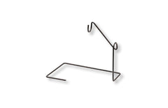 Celsius Wire Rod Holder demonstrates angled design for quick rod access