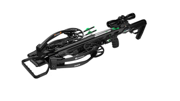 CenterPoint Hellion 400 crossbow with compact design for tight spaces.