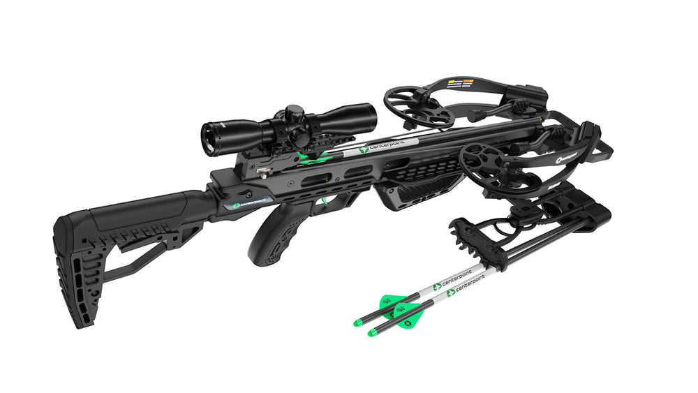 CenterPoint Hellion 400 crossbow broadheads Deadpoint for reliable field performance.