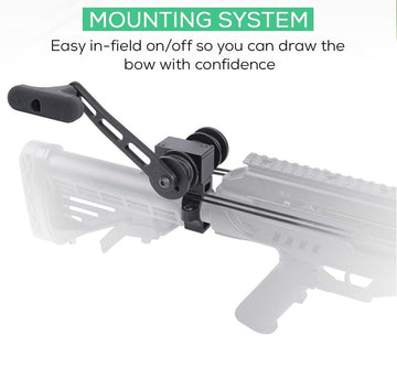 CenterPoint Power Draw Crossbow Crank reduces draw weight up to 70 percent for easier cocking.