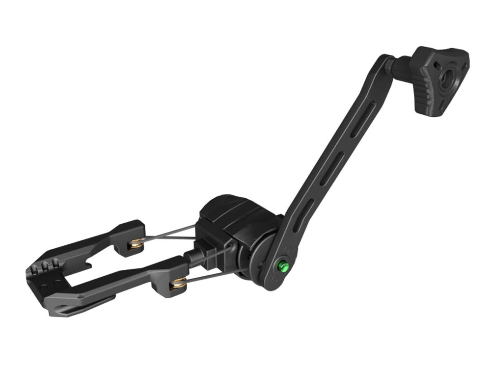 CenterPoint Wrath 430 silent cranking device features an ergonomic crank handle for quiet, controlled cocking.