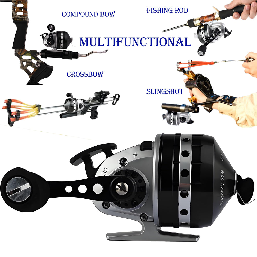 CENWTY BL30 ready-to-fish setup shows reel with line and spool.