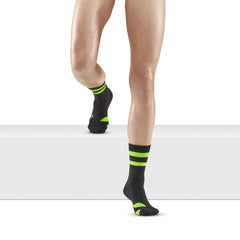 CEP 80's hiking socks top view highlighting breathable knit and light weight.