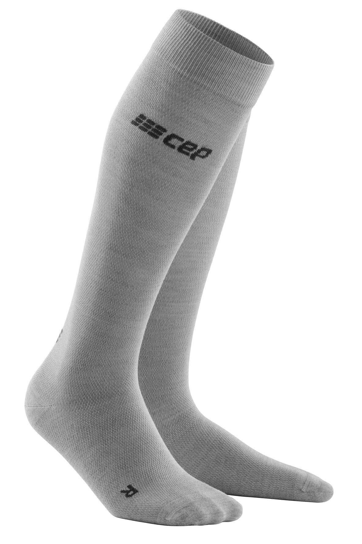 CEP Allday Merino Tall Socks front view showing secure fit for all-day wear