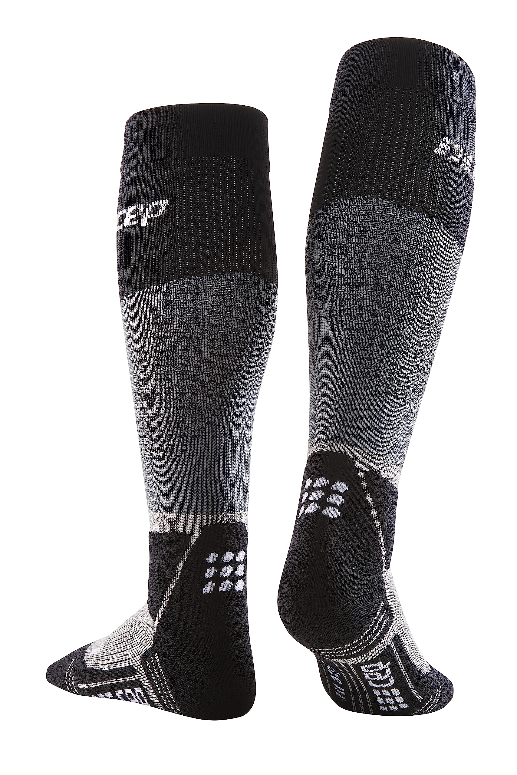 CEP Max Cushion hiking sock calf-detail shows air channels for cooler feet