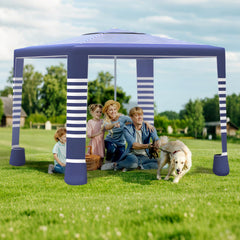 cepkquis Beach Tent side walls detachable for flexible space and privacy.