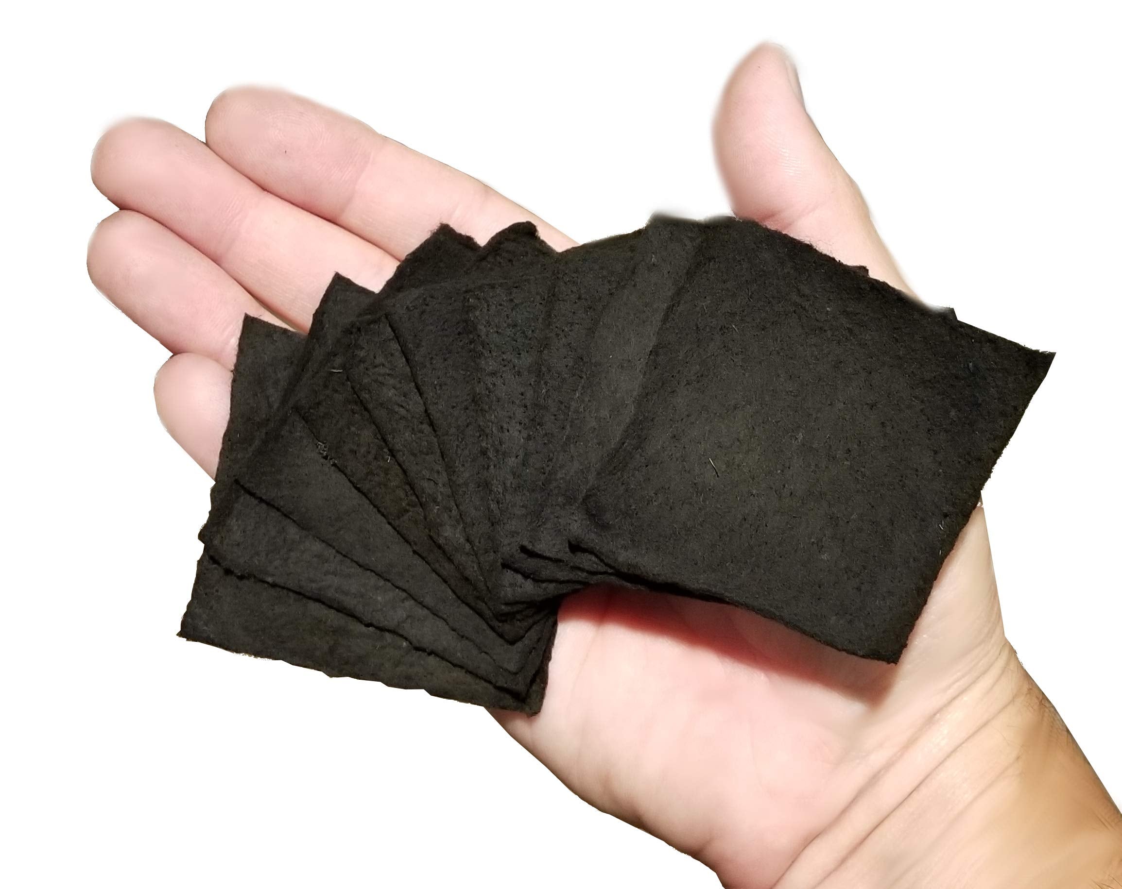 Cerebrum Shoppe char cloth tinder shown in a camping emergency kit for quick fires.