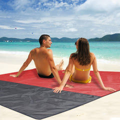 CEREM Beach Blanket XL spread for beach picnics with spacious seating.