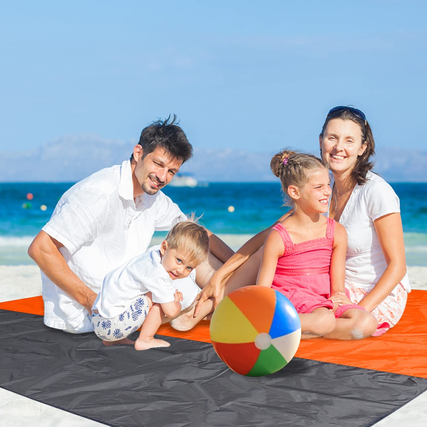 CEREM Beach Blanket XL stored away in its bag after outdoor fun.