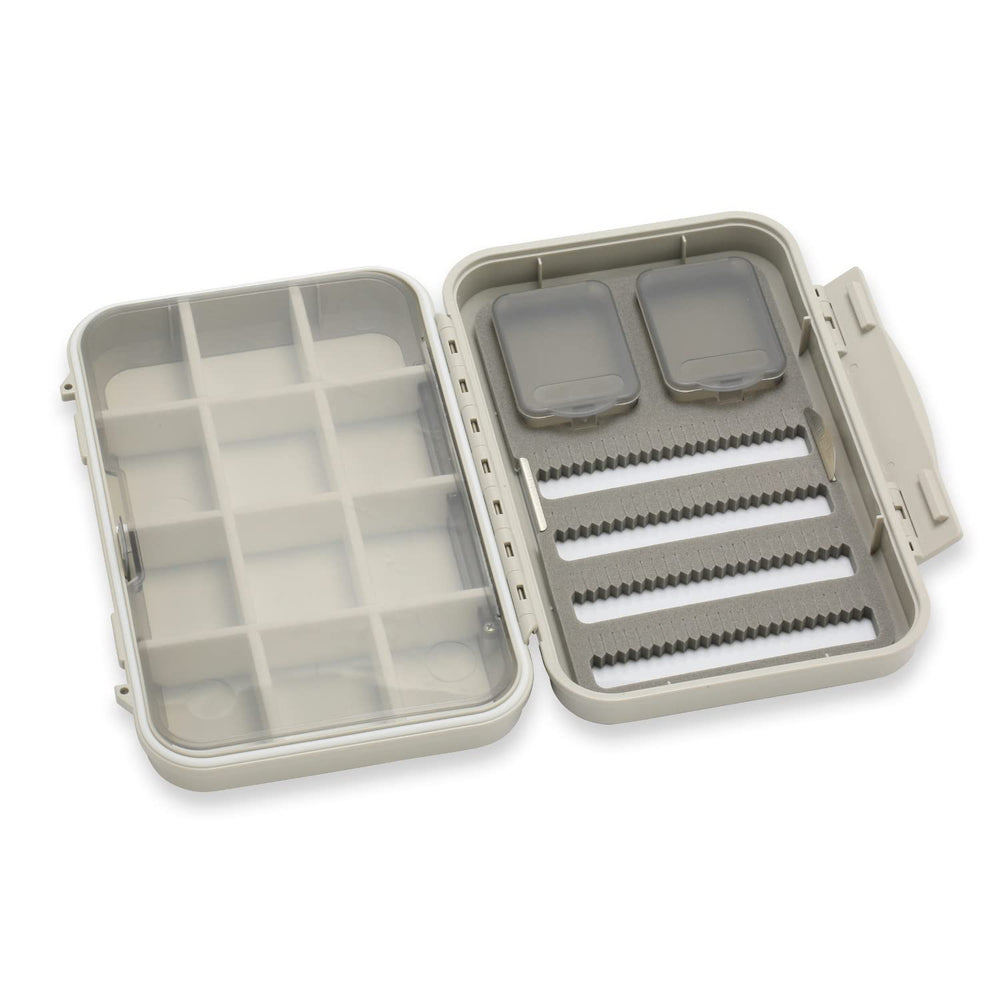 CF-2304DD+ Medium DryDropper Fly Case with dry fly compartment and removable system foam