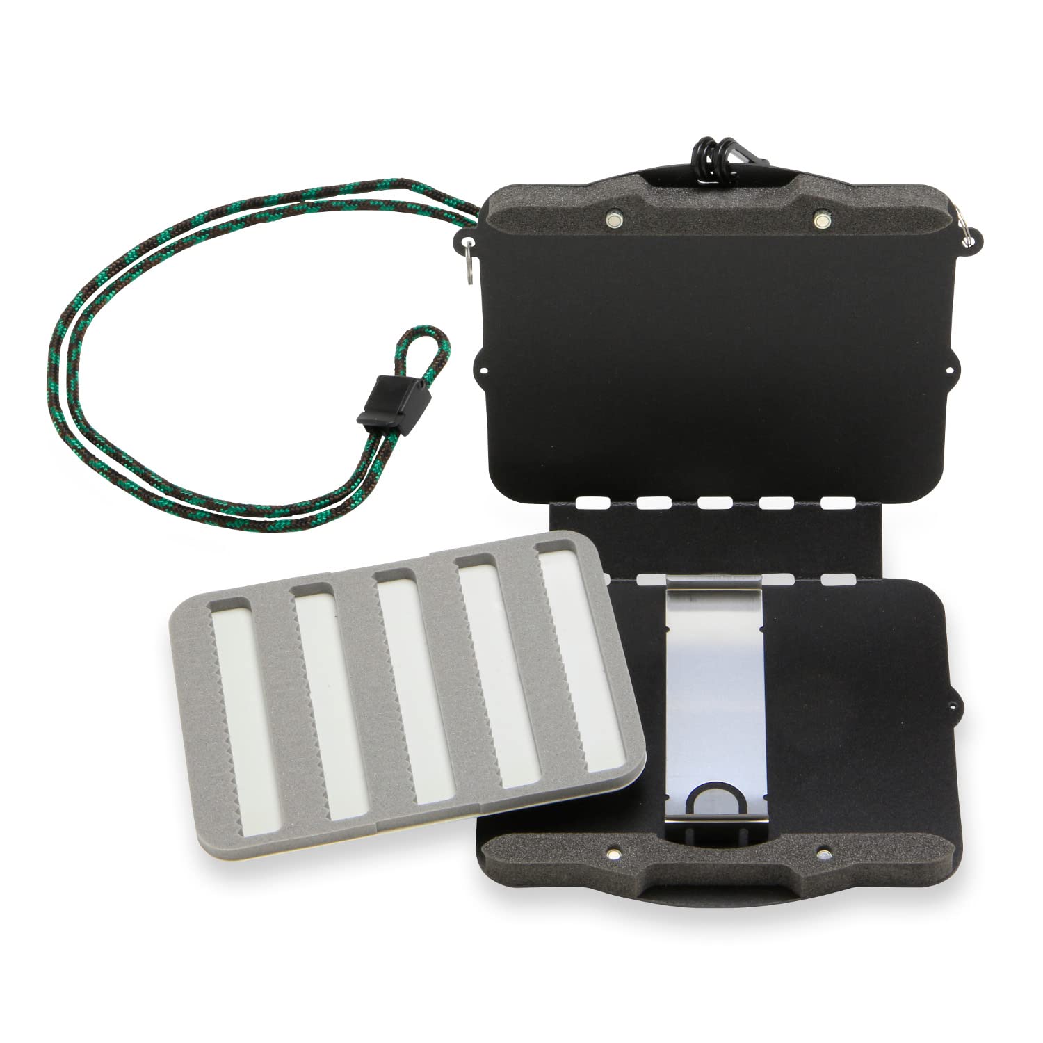 C&F Design SFP-1500 neck strap patch enables flexible hanging options on board.