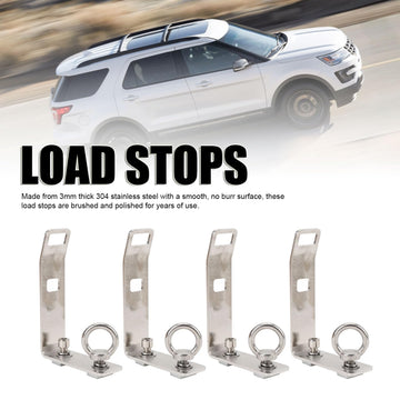 CFTGIW load stops with hooks and loops secure straps for versatile tying