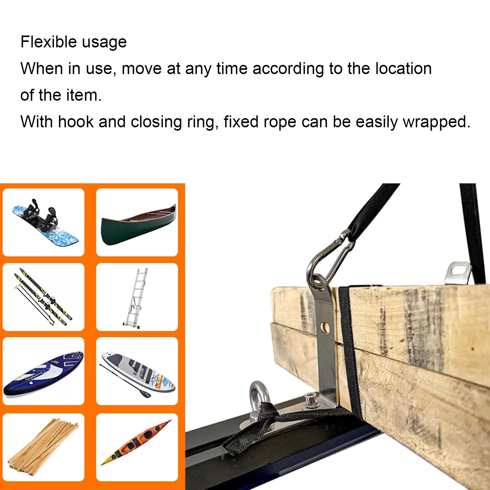 CFTGIW ladder-secure load stops prevent shifting for safer transport