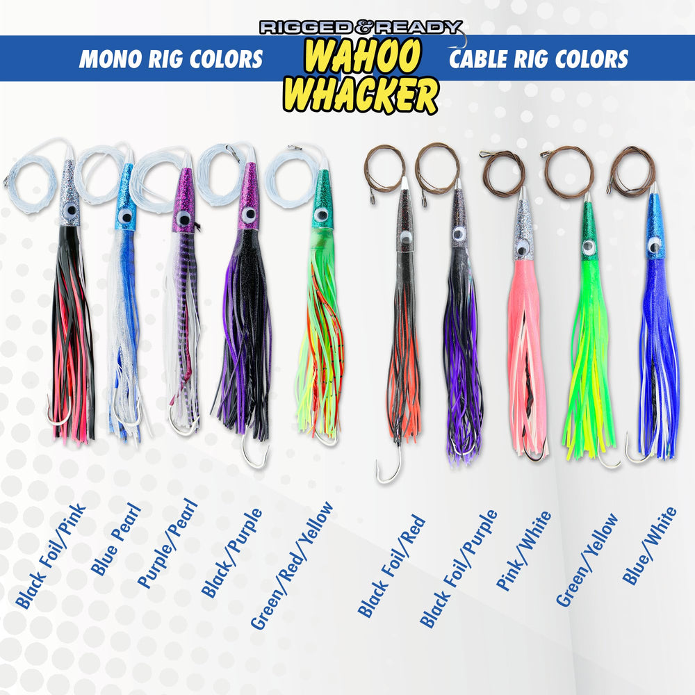 C&H Lures Wahoo Whacker 200 lb mono provides durable offshore performance.