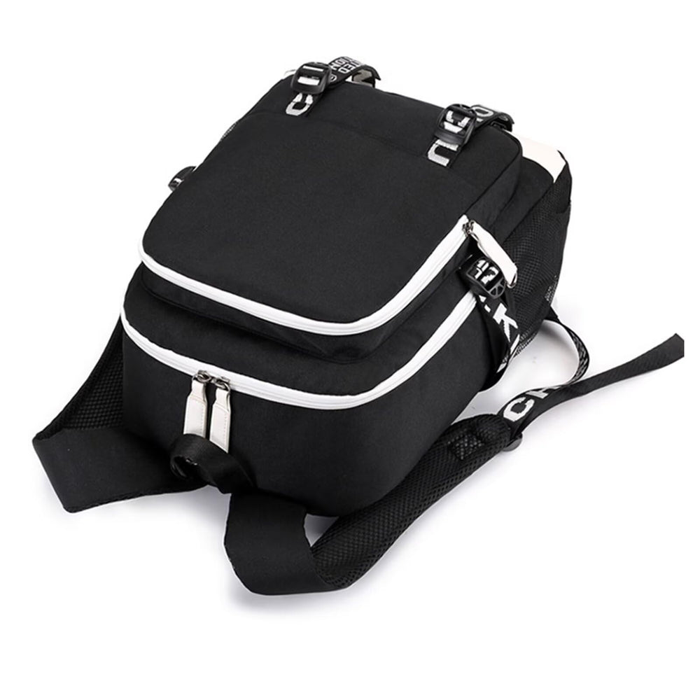 CHAIRAY Skz Backpack USB charging port close-up highlighting connectivity