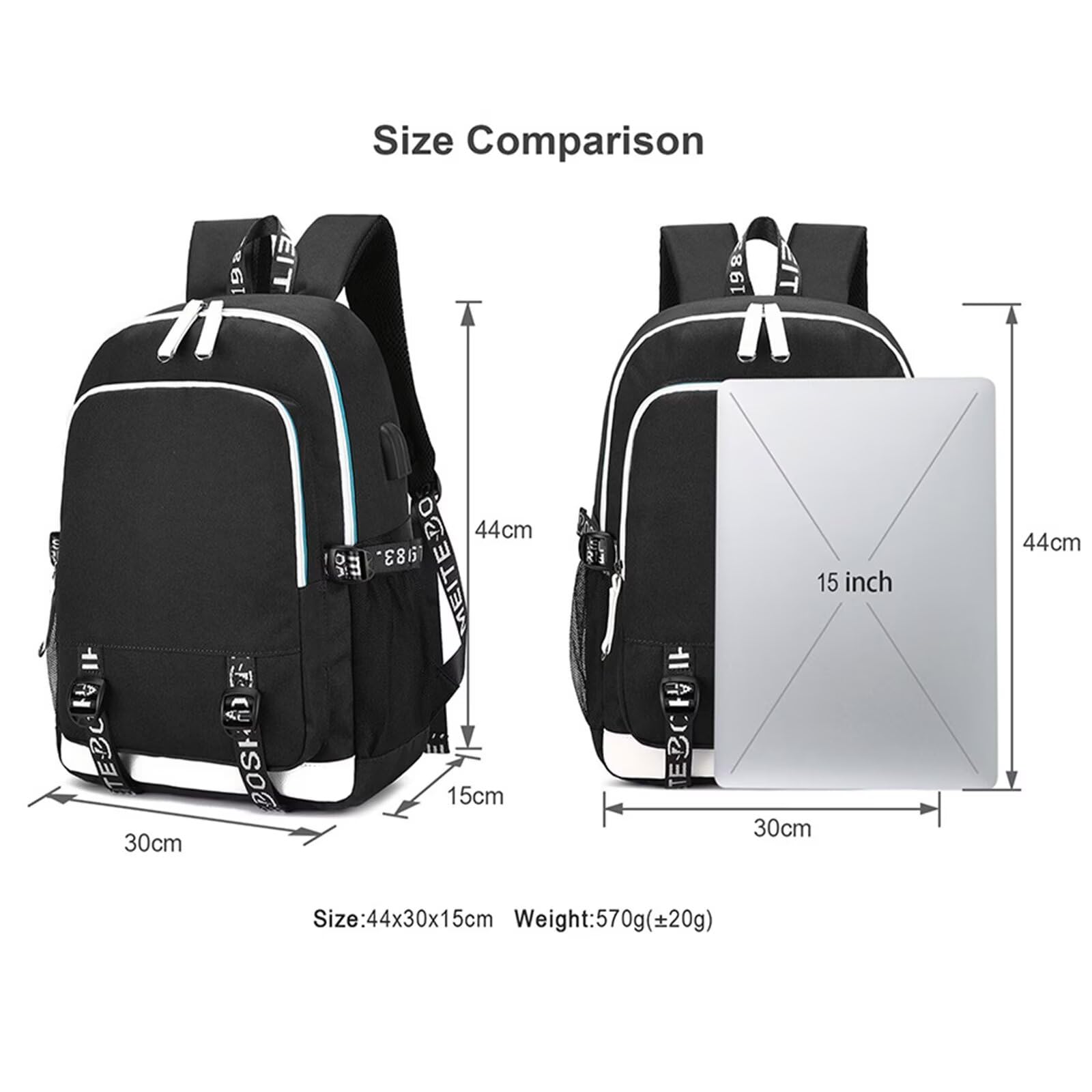 CHAIRAY Skz Canvas Backpack interior pockets for accessories and easy organization
