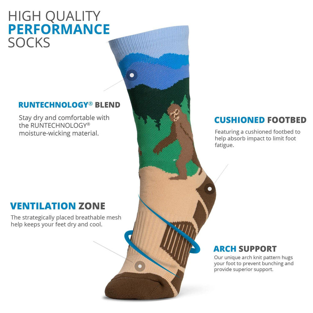 ChalkTalkSPORTS Bigfoot cushioned footbed enhances comfort during workouts.