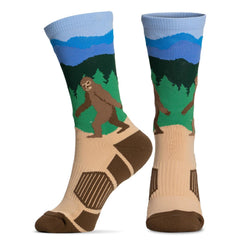 ChalkTalkSPORTS Bigfoot design socks promote daily athletic style and comfort.