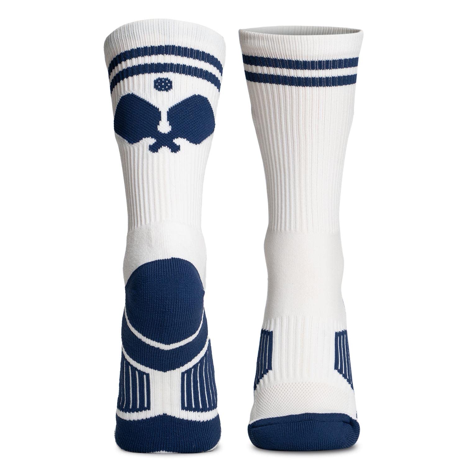 ChalkTalkSPORTS pickleball socks with crossed paddles design for on-court comfort and style