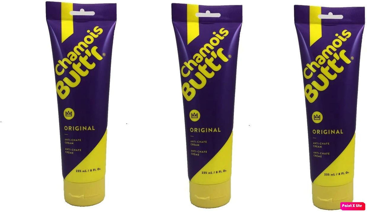 Chamois Butt'r Original anti-chafe cream tube ready for smooth, non-greasy rides
