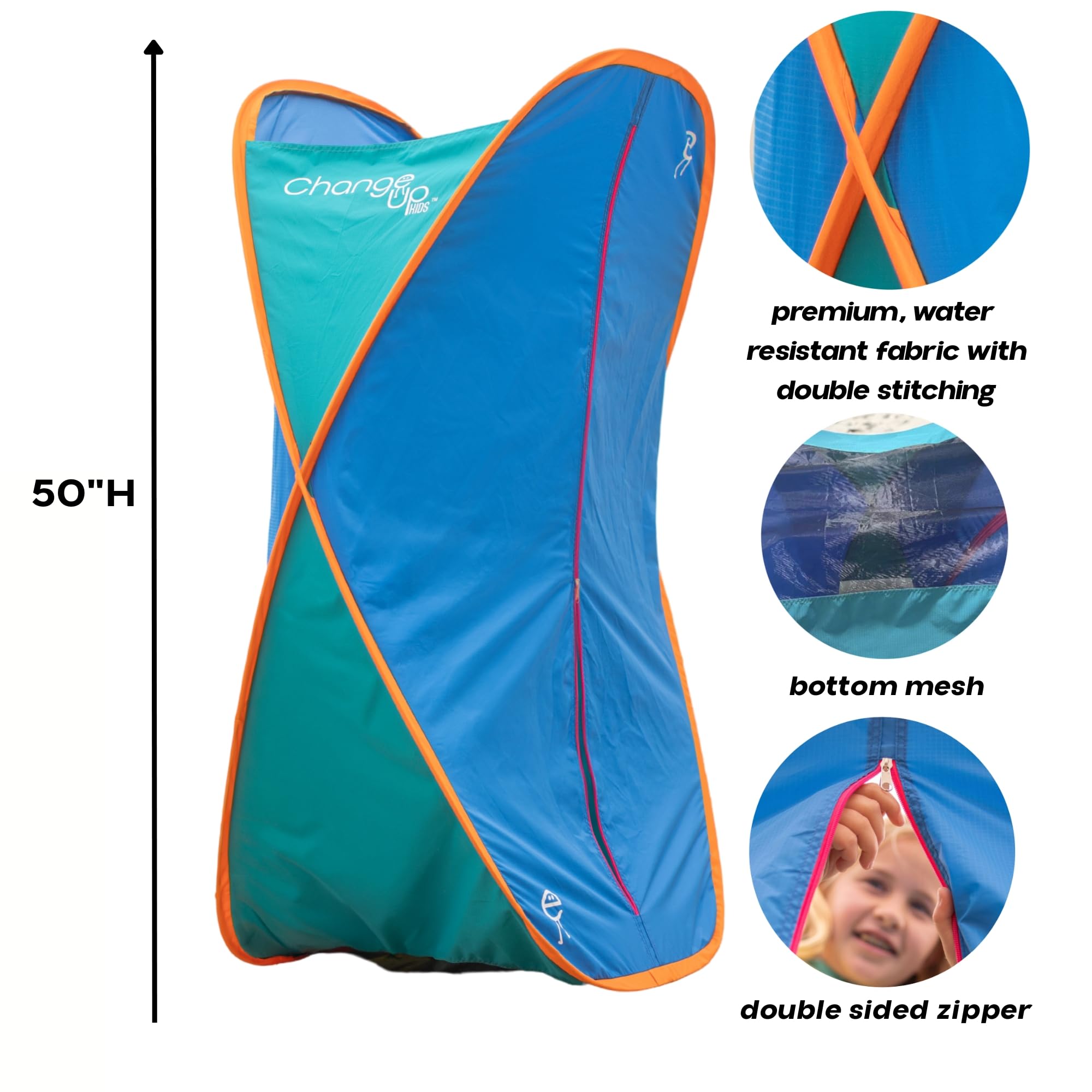 Change Up Kids portable privacy pod foldable for easy storage and travel