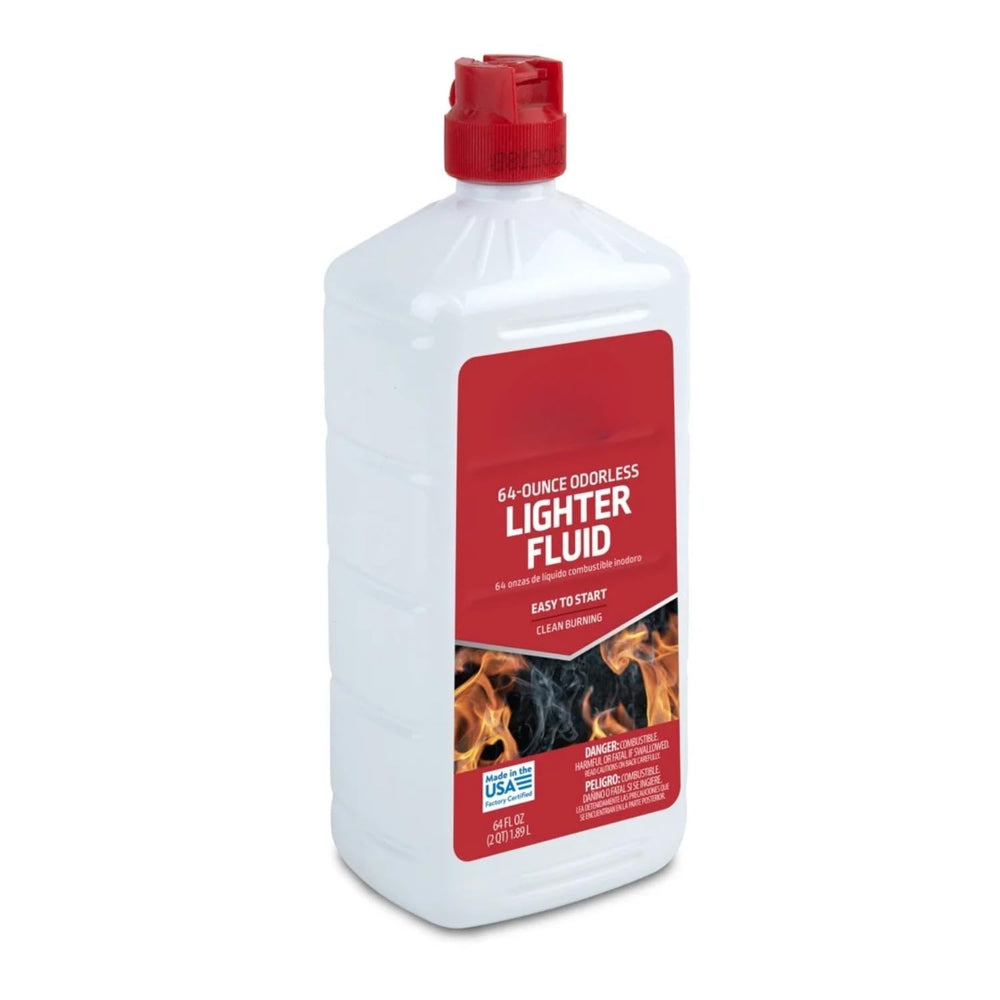 Charcoal Lighter Fluid enables rapid ignition for faster grilling sessions.