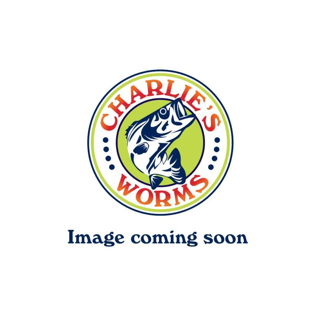 Charlie's Worms Flippin' Bug blue flake soft lure with water action for bass