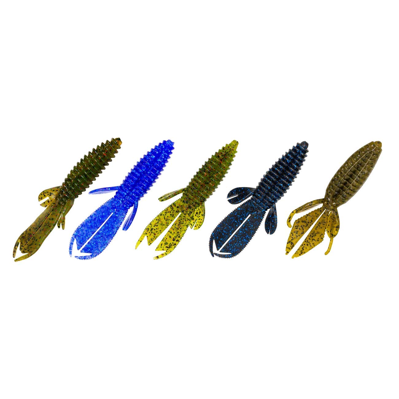 Charlie's Worms Flippin' Bug split tail delivers strong water action near brush