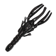 Charlie's Worms Large Crawfish front view, versatile soft lure effective for bass and muskie fishing.