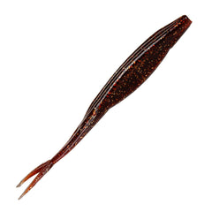 Charlie's Worms Swimming Juke twin tails lure emits vibrations to attract snook and redfish.