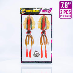 Chasebaits Nitro squid lure with wings and eyes for authentic swimming and attracting strikes.