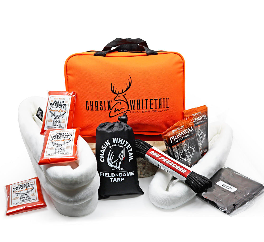 Chasin Whitetail Packout Pro bag with game bags for field processing