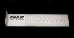 Check-It Stik 30 1/2 x 6 Red Fish Pro Series board close-up