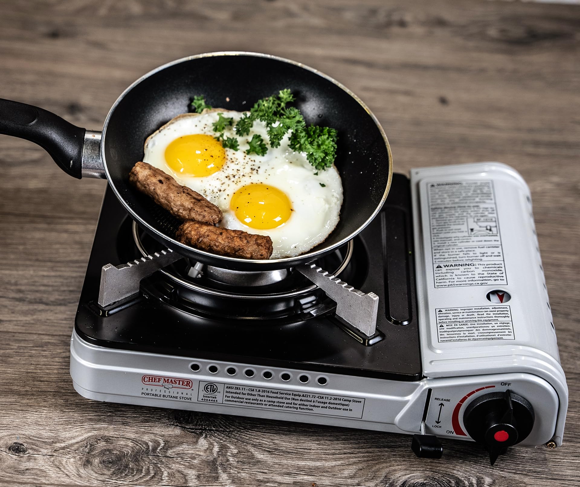 Chef Master rugged carry case for easy transport and storage