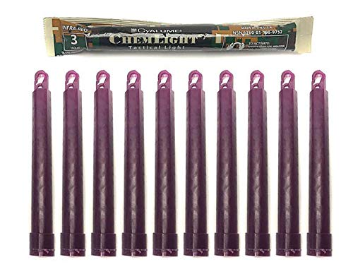Chemlight IR waterproof stick provides reliable operation in wet environments.