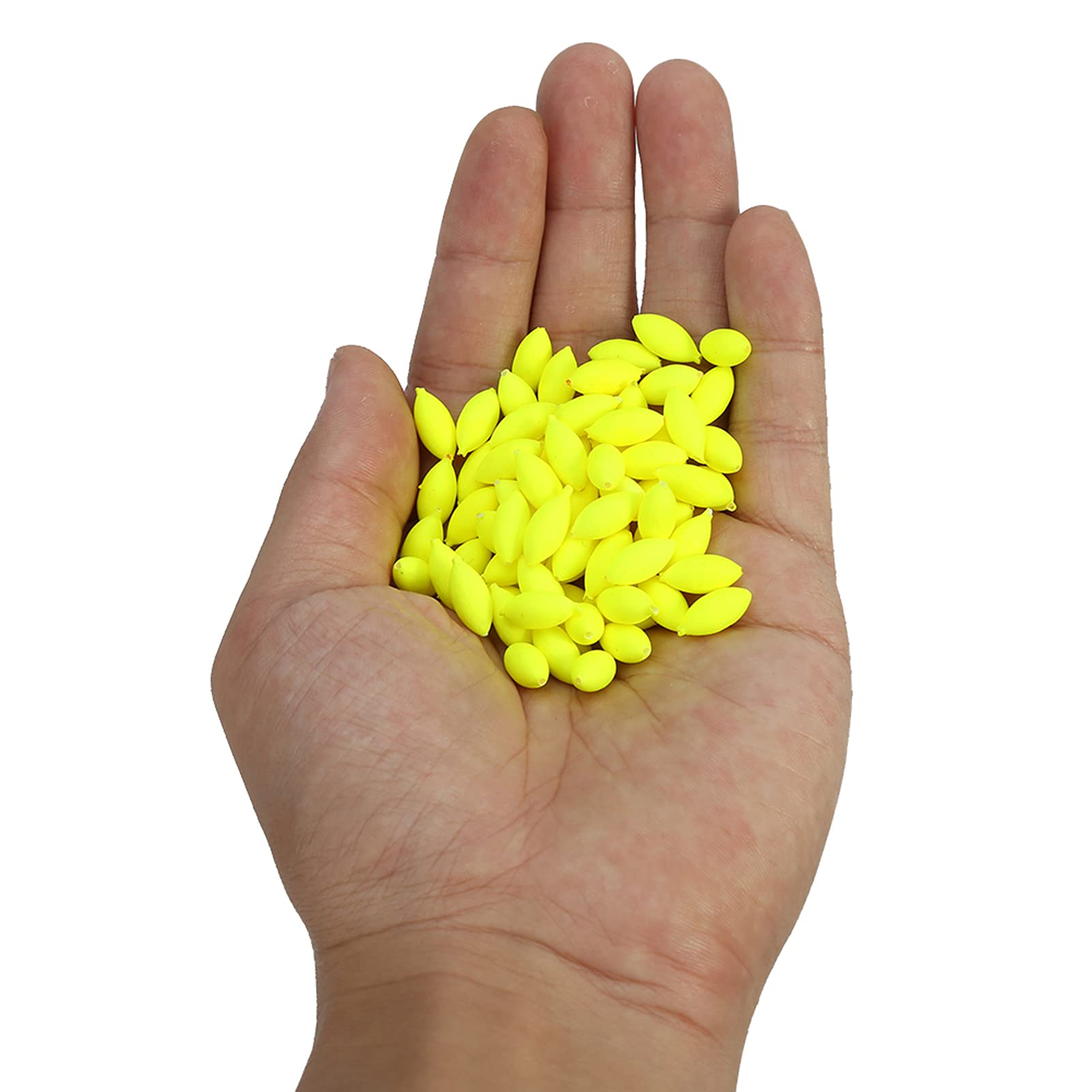 CHEOTIME foam float yellow improves grip and reduces snags