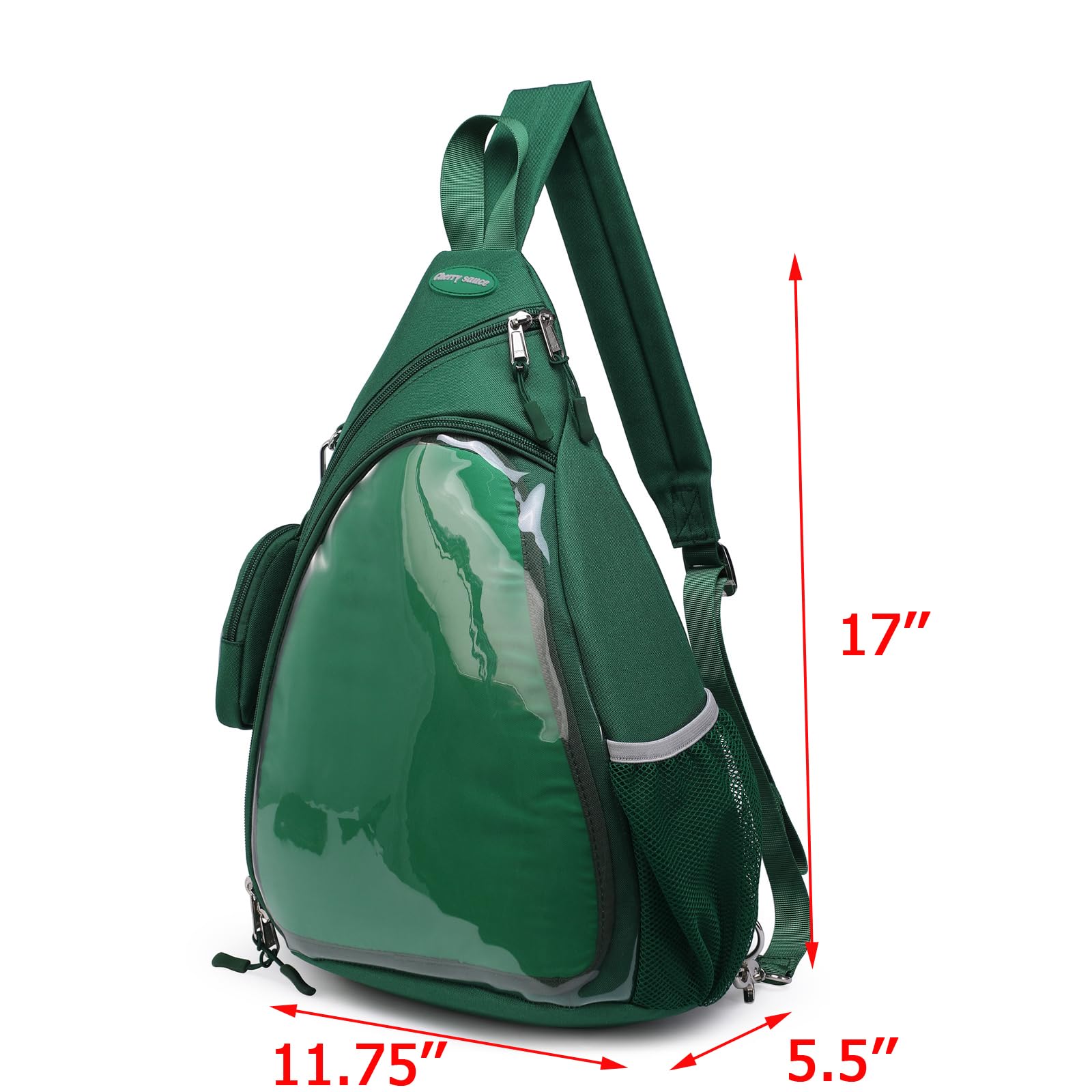 CHERRY SAUCE ita bag outside zipper pocket quick-access storage