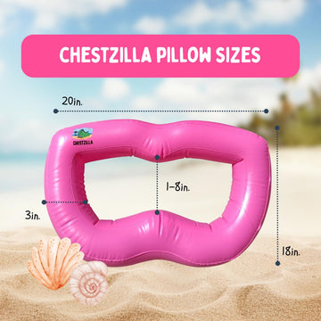 CHESTZILLA one-size-fits-most design adapts to various bodies.