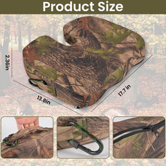 ChezMax hunting seat cushion with comfort gel relieves pressure during long sits.