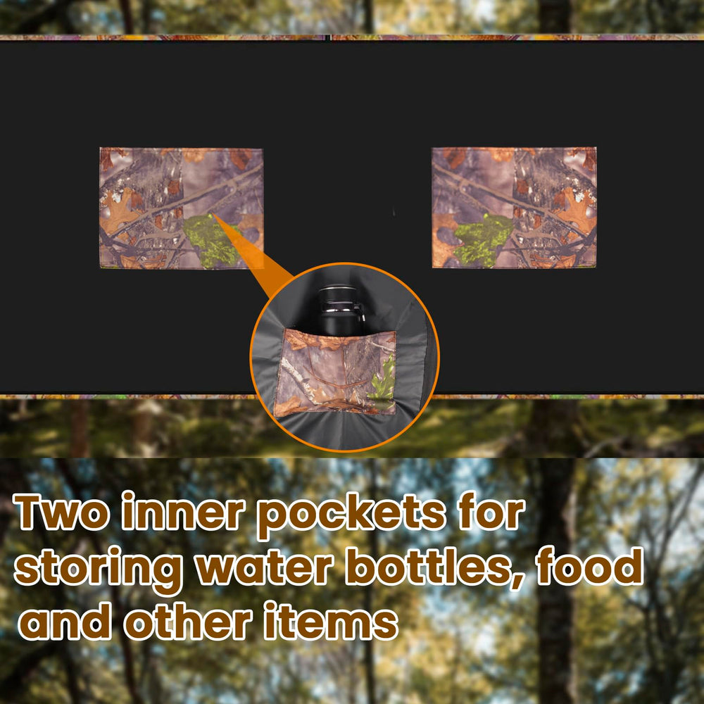 ChezMax silent zipper enables quiet entry and exit during deer hunts