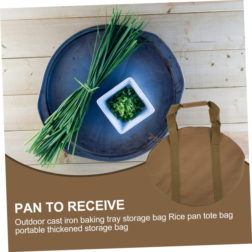 CHICAMPERA bakeware storage pouch keeps pans organized for travel and picnics.