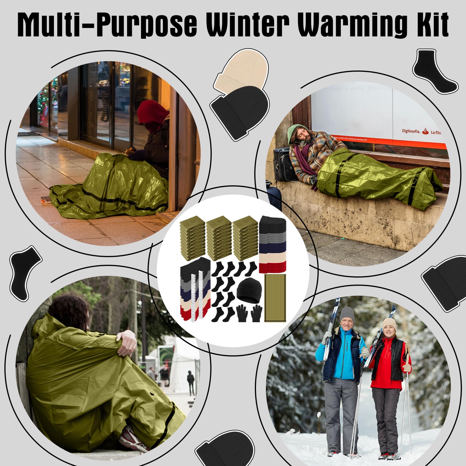 Chicingyou bulk kit is designed for charities, schools, and emergency programs.