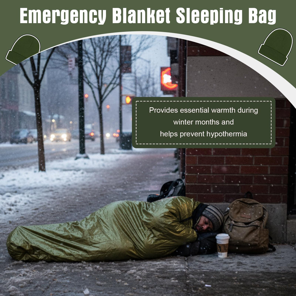 Chicingyou emergency blanket storage bag keeps gear organized on the go.