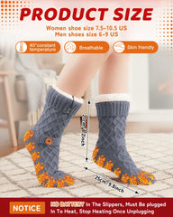 Chicingyou fleece socks with Sherpa lining offering plush interior comfort