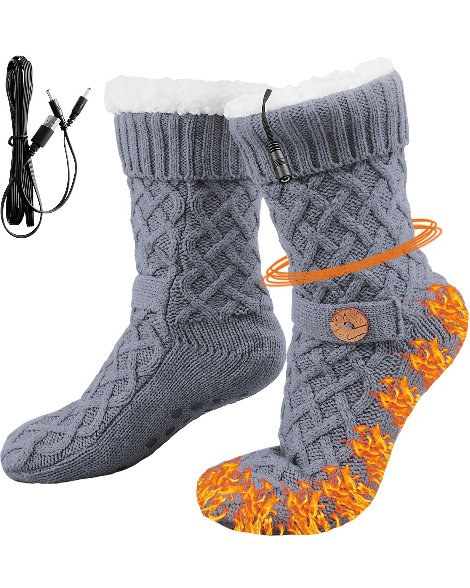 Chicingyou heated socks in action delivering portable warmth for chilly days