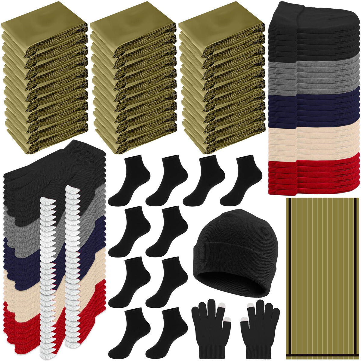 Chicingyou thermal blanket 83x36 inches provides durable warmth for cold-weather emergencies.
