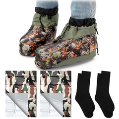Chicingyou insulated boots covers warmth and secure fit for cold outdoor wear.