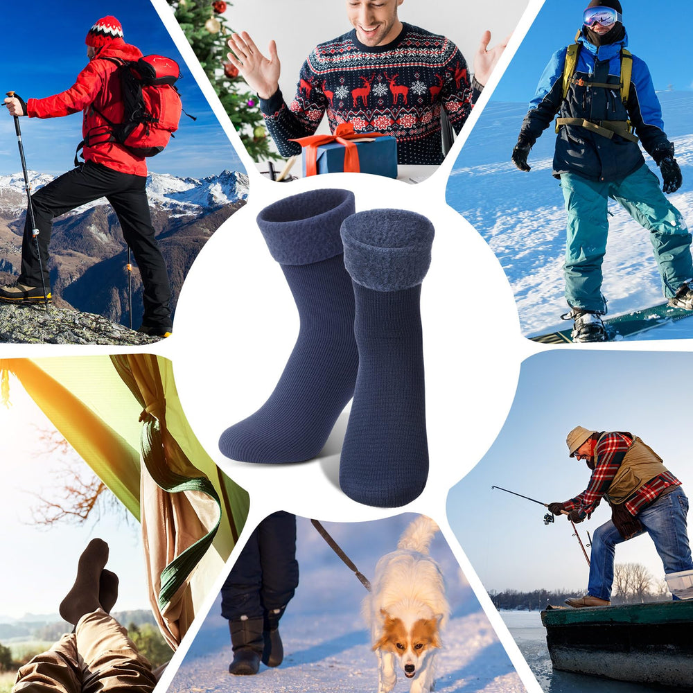Chicingyou thermal socks color mix pack shows versatile styling across outfits