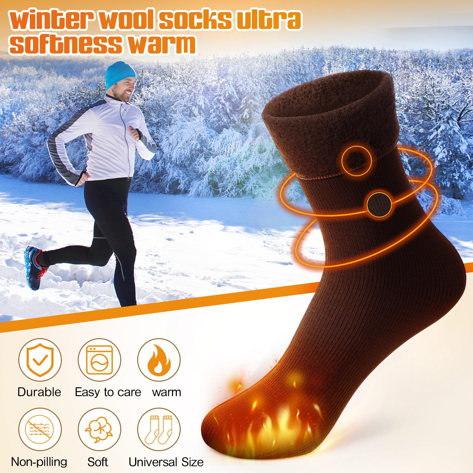 Chicingyou on-foot hiking shot shows rugged warmth for outdoor adventures